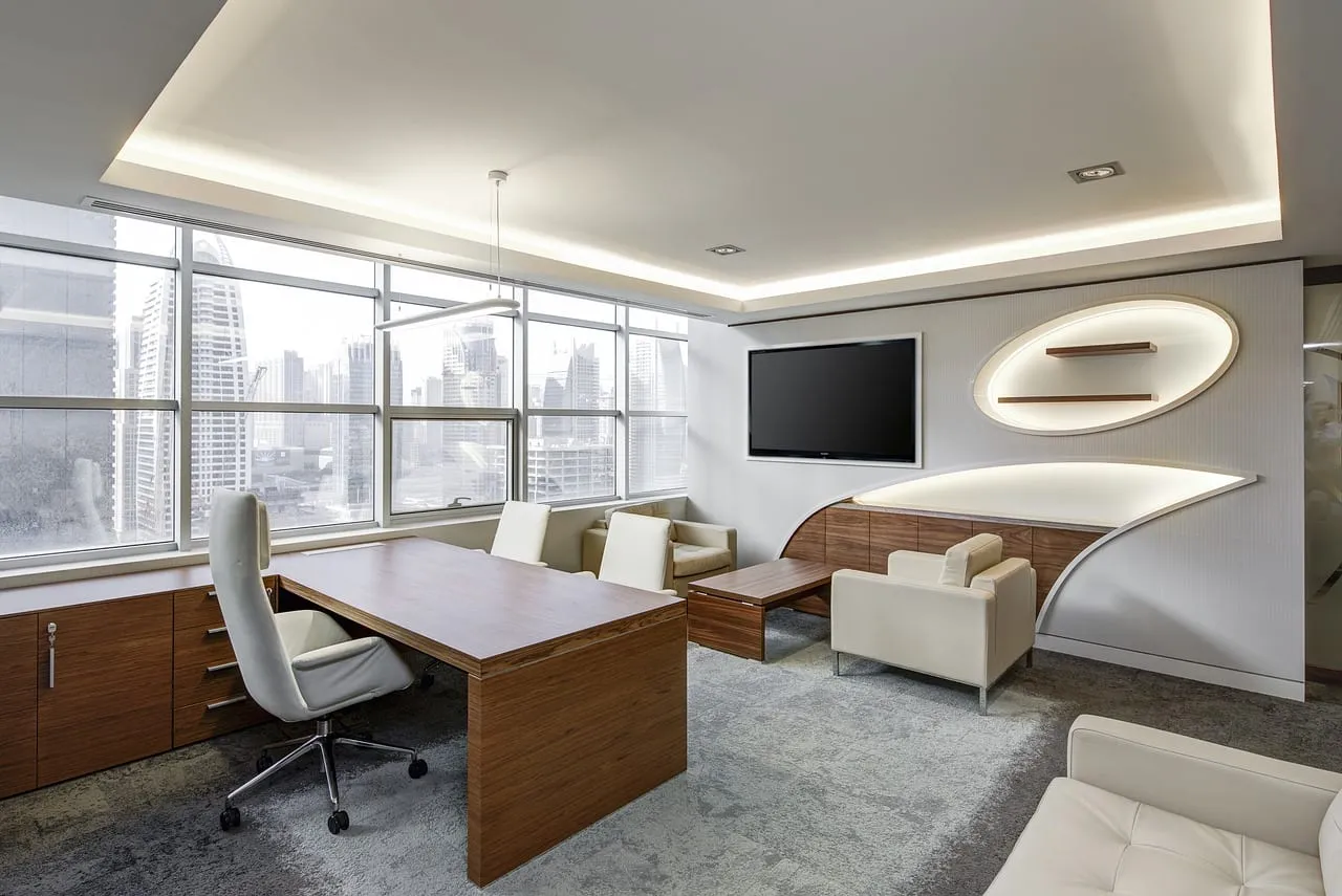 Photo showing office, sitting room, executive and business.