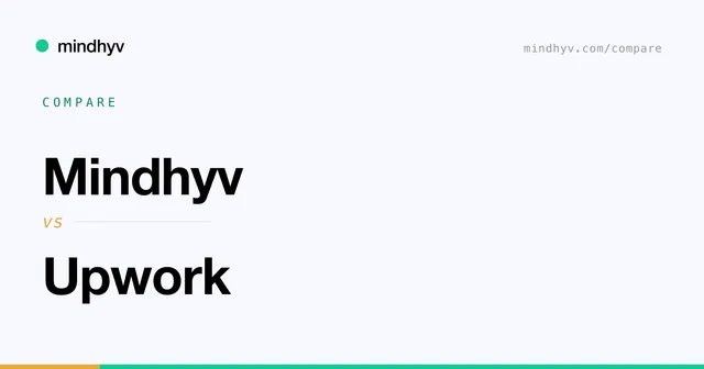 Mindhyv versus Upwork