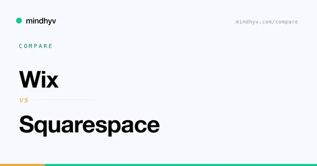 Wix versus Squarespace