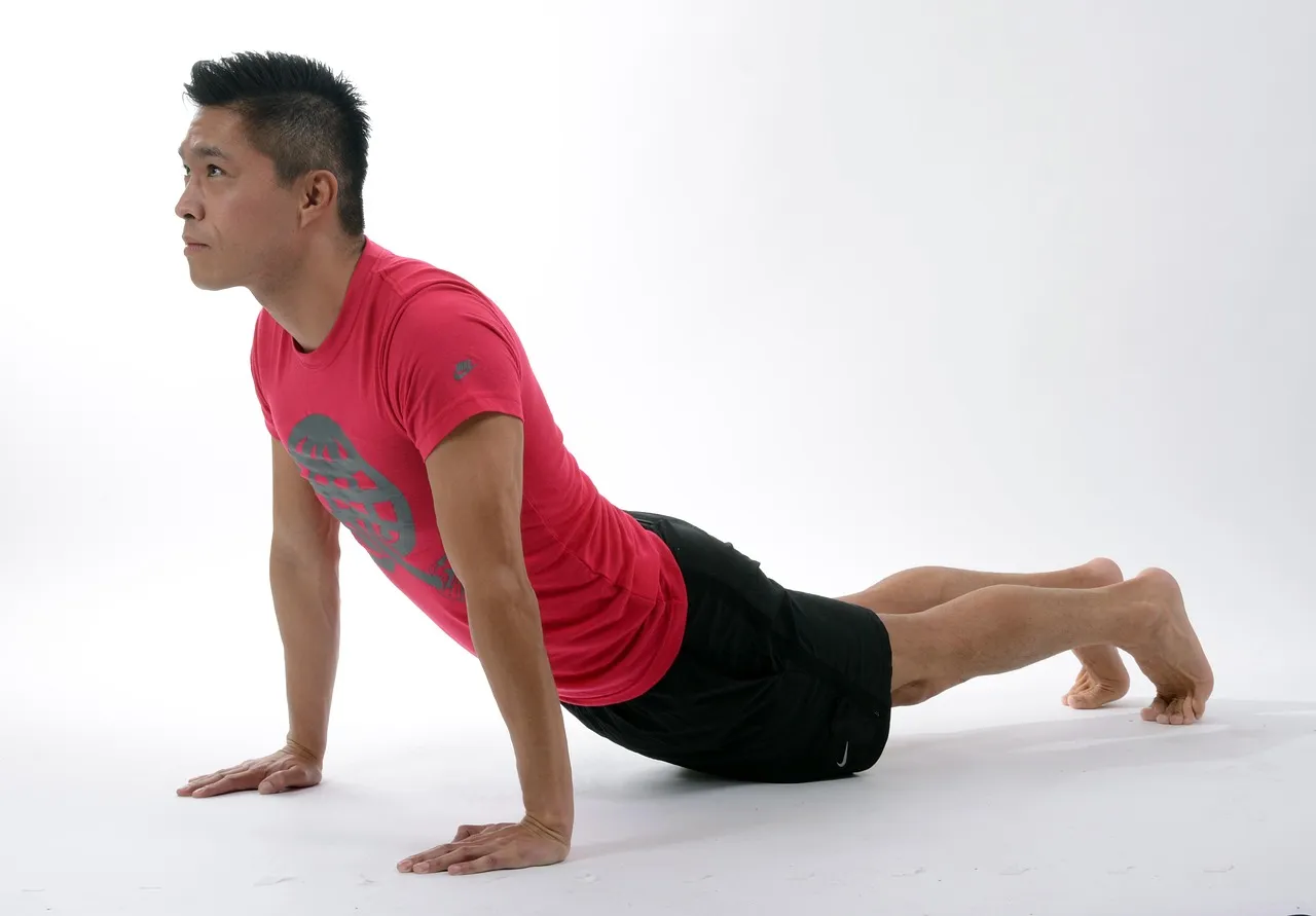 Photo showing sport, fitness, exercise and pilates.